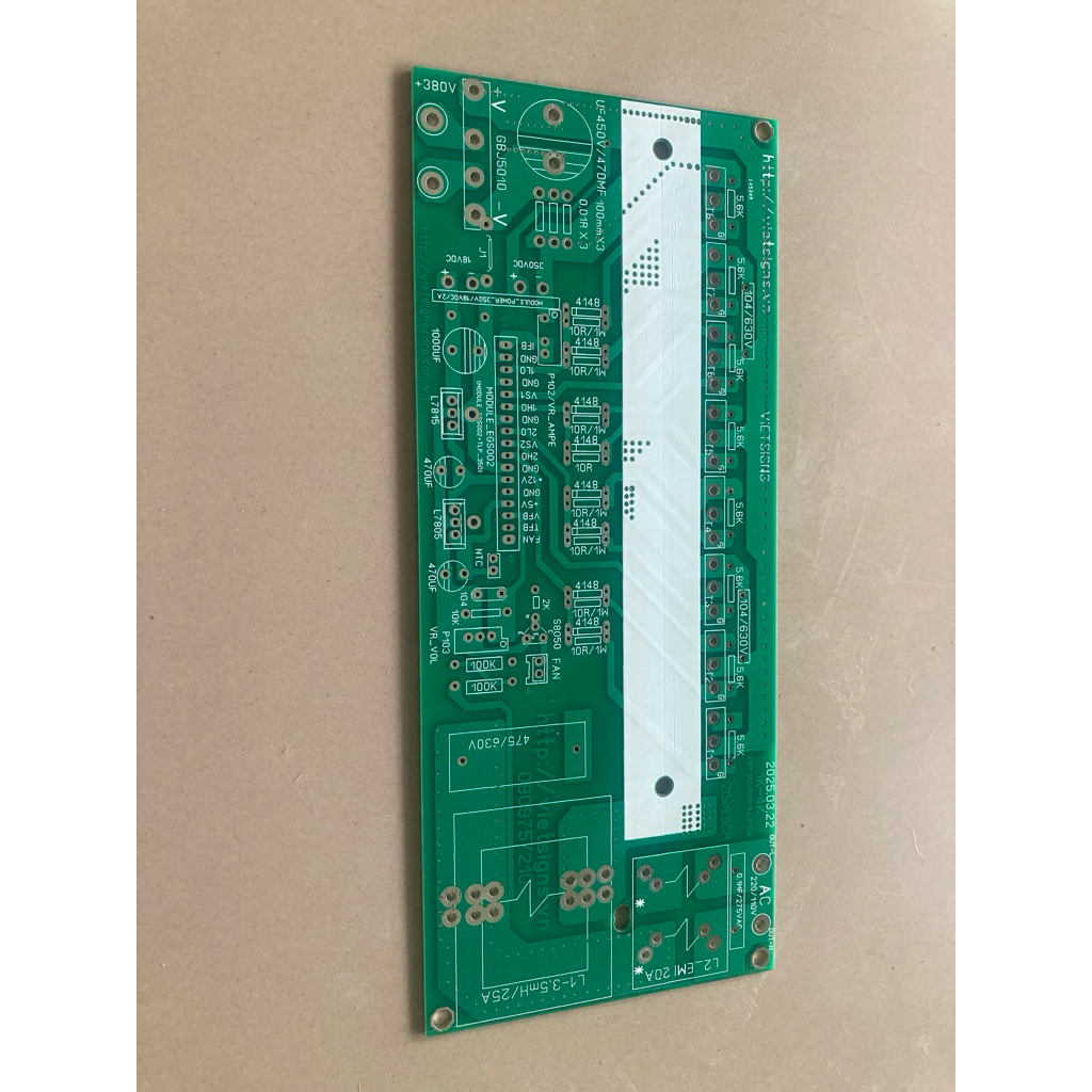 Board DC/AC sin chuẩn dùng module egs002 8igbt
