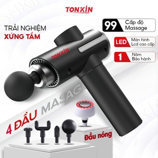 Máy massage cầm tay LJ-8838 chính hãng TonKin, 99 cấp độ, 3 chế độ massage chuyên sâu, cổ, Vai , Gáy