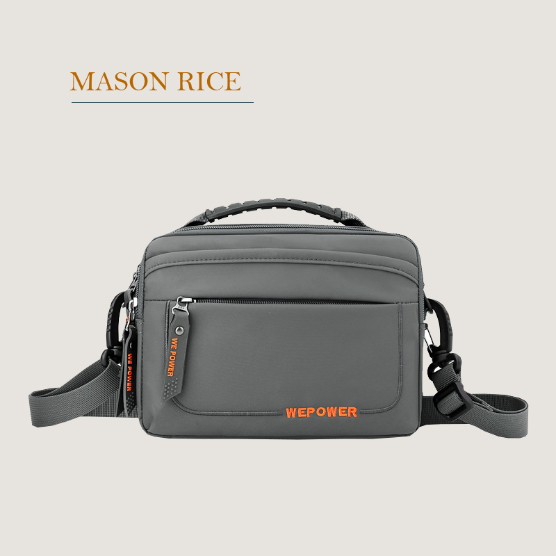 Túi đeo chéo nam Mason Rice đứng form kiểu dáng bắt mắt vải chống nước TC025