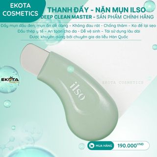  Thanh đẩy mụn Ilso lấy sạch mụn đầu đen mụn cám làm sạch lỗ chân lông lấy sạch bã nhờn 