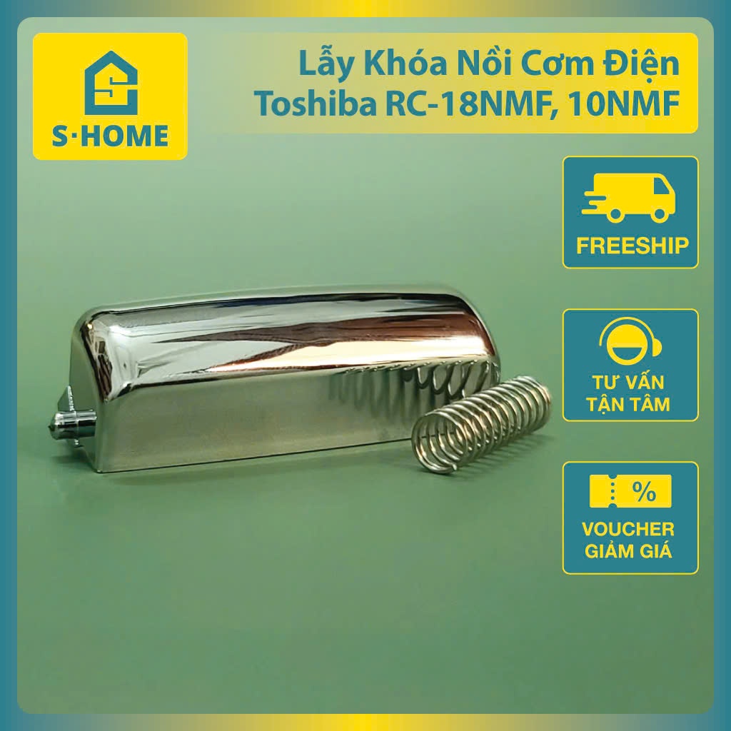 Lẫy Khóa Nồi Cơm Điện Toshiba RC-18NMF, RC-10NMF - Phụ Kiện Thay Thế, Chắc Chắn, Dễ Dàng Lắp Đặt