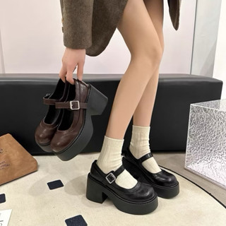  Giày búp bê nữ tăng chiều cao chât da mềm êm chân mã qv14 