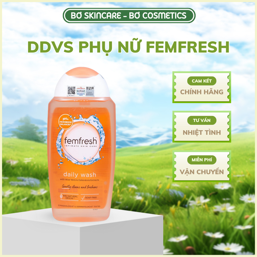 ( CHÍNH HÃNG) Dung dịch vệ sinh phụ nữ Femfresh Daily Intimate Wash