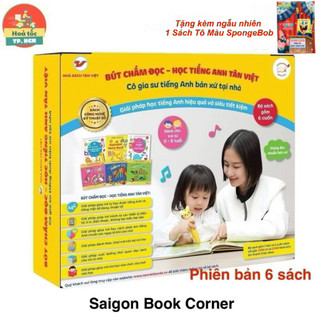   Bản 6 sách  Bút Chấm Đọc Học Tiếng Anh Tân Việt Books - Saigon Book Corner 