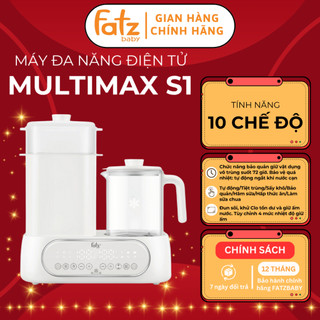  Máy đa năng điện tử FATZ BABY Multimax S1 FB9220CZ tiệt trùng sấy khô hâm sữa hấp làm sữa chua 
