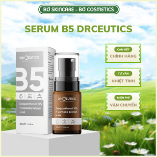   CHÍNH HÃNG  Serum B5 DrCeutics Intensive Dexpanthenol 15% Hydration - Cấp Ẩm Phục Hồi Cho Da Treatment Da Khô 
