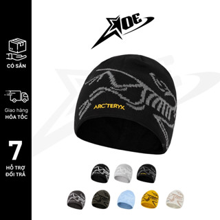 (Có sẵn) AOE STUDIO - Mũ len beanie nam nữ Y2K cao cấp mũ dệt kim ARCTERYX nón giúp giữ ấm màu đông phong cách cá tính