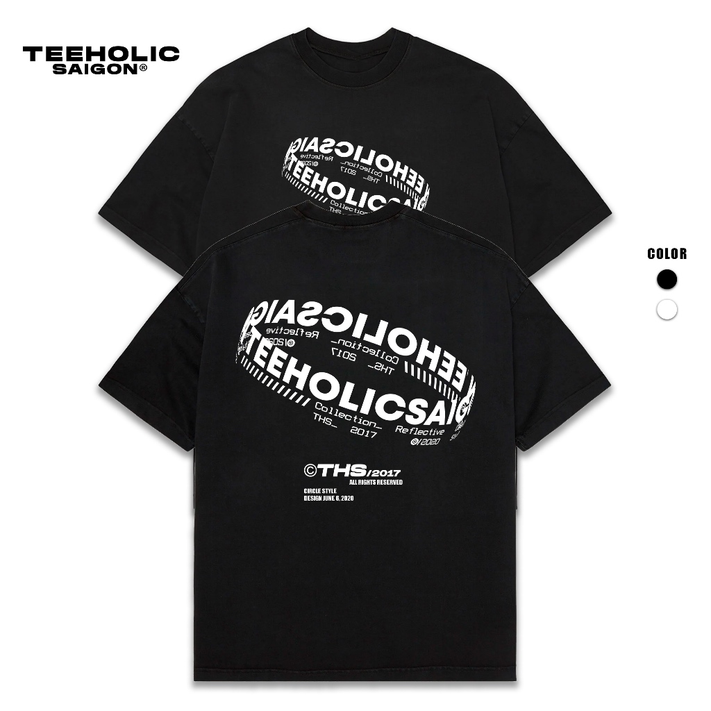Áo Thun Nam Nữ TEEHOLIC In Chữ Teeholic - THSI18