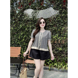 SET ÁO PEPLUM CARO KÈM CHÂN VÁY TAFTA TRẮNG BIGSIZE – HACK EO CHE BỤNG SIÊU ĐẸP – SIZE 60–90KG