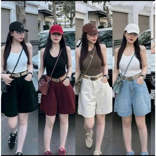 [Cạp Khoá]  Quần jean ngố họa tiết thêu n.gựa -  vải jean mềm (không kèm đai), thời trang nữ năng động