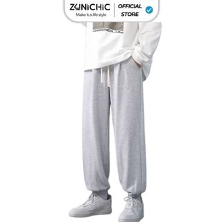  Quần Jogger Nam Nữ Trơn Basic Phong Cách Thể Dục Thể Thao Năng Động Cá Tính Unisex Màu Đen QDN960 Zunichic 