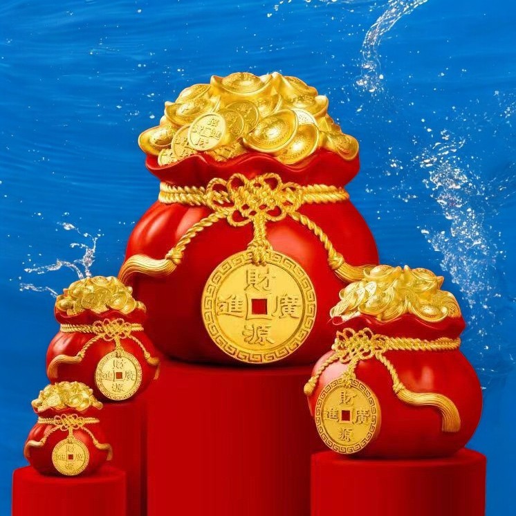 (mới nhất 2026) Hũ 15,6cm nắp mở đựng muối, gạo tài lộc, hũ đựng tiền thần tài bày ban gia tiên, ban thần tài…