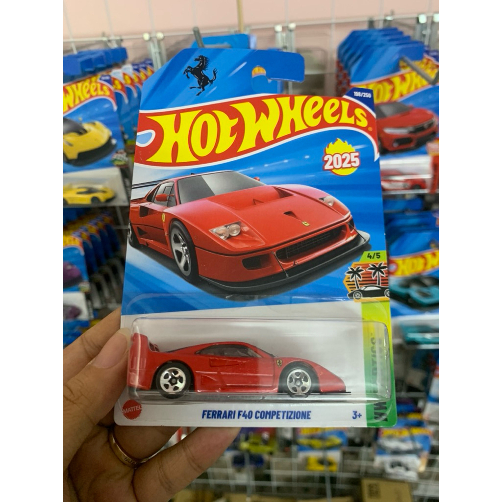 Xe Mô Hình Hot Wheels FERRARI F40 COMPETIZIONE