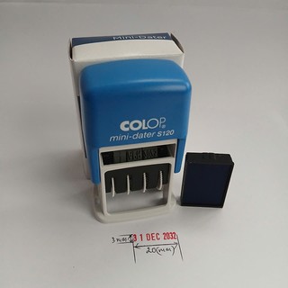 Mini Dater Colop S-120 Tiếng Anh (full box )
