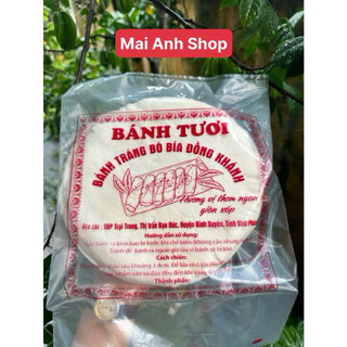 100 lá Vỏ bò bía đậu xanh cuốn nem loại đặc biệt sz 18cm 20cm giá xưởng