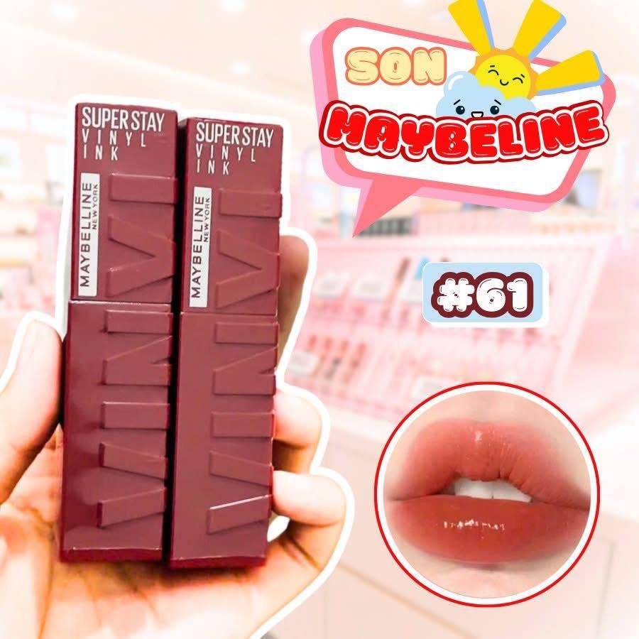 Son Bóng Maybelline 4.2ml Superstay Vinyl Ink