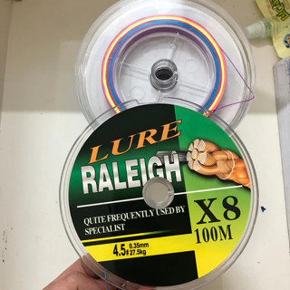 Dây dù câu cá Dù câu Lure X8 100M Dây Dù 7 màu Tải cá Khỏe docaunhatminh