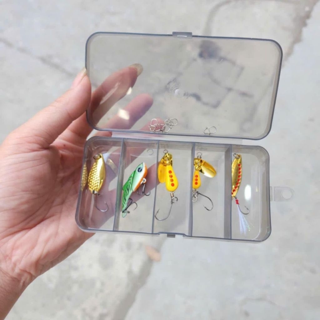 Combo Mồi Lure BS02 Chuyên Lure Mương, Suối