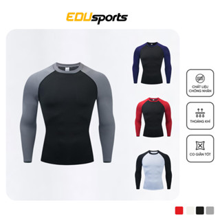 Áo Giữ Nhiệt Nam Dài Tay Body Co Dãn 4 Chiều, Tập Gym, Đá Bóng, Chạy Bộ AMDT04