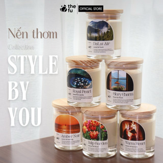  Nến Thơm Cao Cấp Thư Giãn 6 Mùi Hương Nhẹ Nhàng BST Style By You Giảm Stress Không Khói THEFU 