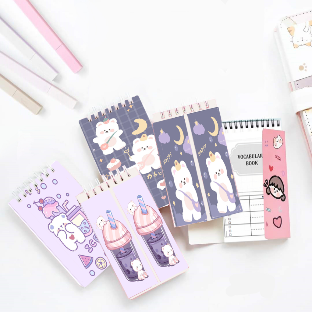 sổ từ vựng gấu trúc mochi panda SBJ6a