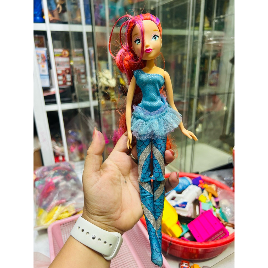 Mô hình búp bê Winx Club Bloom Sirenix Fairy Doll  ( Hàng đã qua sử dụng)