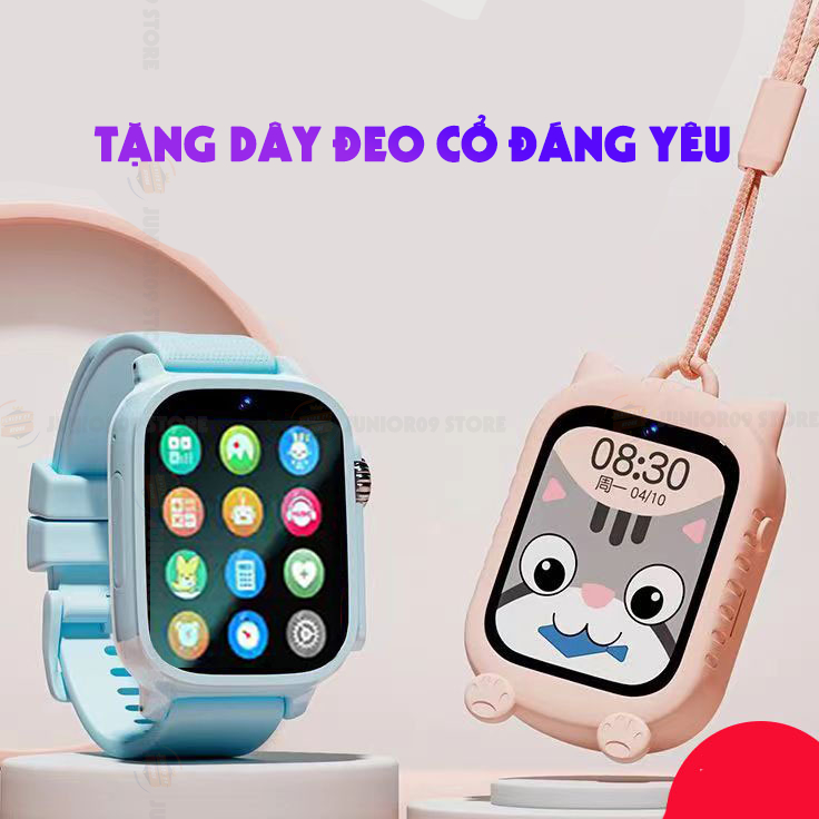 [ TẶNG DÂY ĐEO CỔ ] Đồng Hồ Thông Minh Trẻ em JUNIOR09 WATCH KID TAG Lắp Sim 4G - Nghe Gọi - Video Call - Định vị GPS | BigBuy360 - bigbuy360.vn