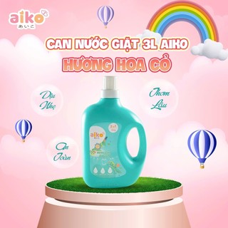 Aiko - NƯỚC GIẶT XẢ CHO BÉ 3 LÍT (mẫu mới)