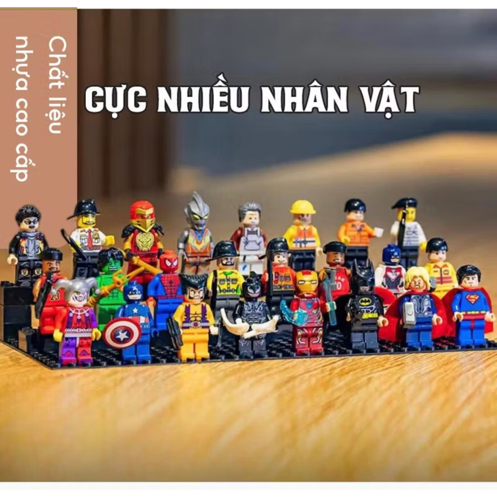 (Rẻ Nhất Thị Trường )Combo mô hình Không Trùng Mẫu lắp ráp đồ chơi lắp ráp