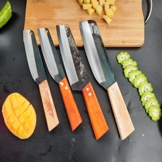 Dao cắt thịt trái cây, rau củ quả cán gỗ Đa Sỹ cho nhà bếp bền đẹp rẻ tiện lợi