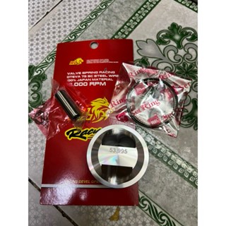 Piston Bạc Redleo 54 -2Val /4Val + Ắc DLC (Mẫu mới nhất)