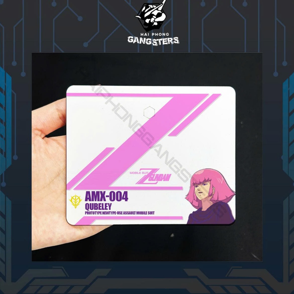 [Nhắn shop trước]ZT5 - QUBELEY (MOBILE SUIT ZETA GUNDAM) -  Base mica cho Gundam