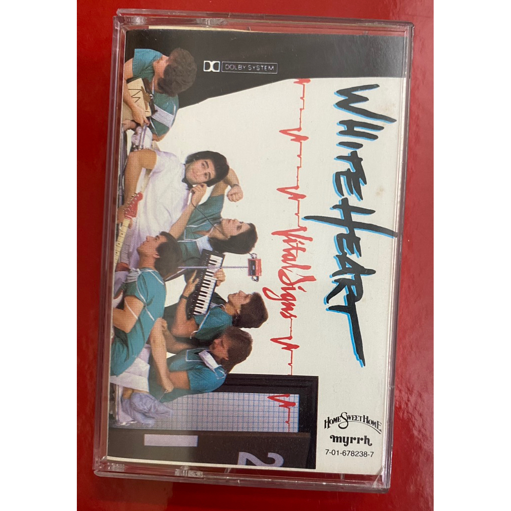BĂNG CASSETTE - White Heart – Vital Signs Rock