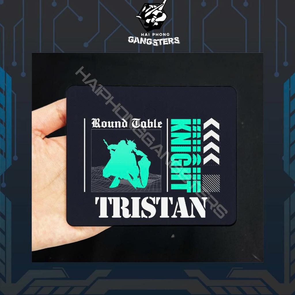 [Nhắn shop trước]RT6 - TRISTAN - Series ROUND TABLE - Base mica dành cho Gundam