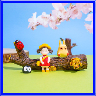  Mô Hình Nhân Vật Hoạt Hình Ghibli Totoro Trang Trí Bể Cá Tiểu Cảnh Xe Hơi  Bàn Làm Việc Bàn Học 