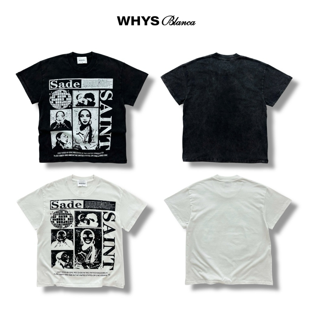 WHYS SAINT SADE T-SHIRT - Áo thun in hình Whys blanca.