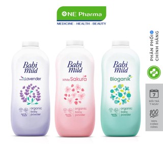 Phấn Thơm Babi Mild Dưỡng Ẩm Da Cho Bé - 160g