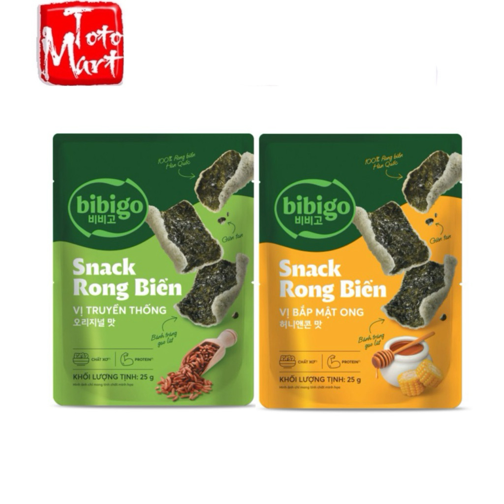 Snack Rong Biển Bibigo (25g)