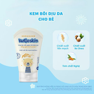 Kem bôi dịu da Kutieskin 30g cho bé (Kem bôi mẩn ngứa - hăm)