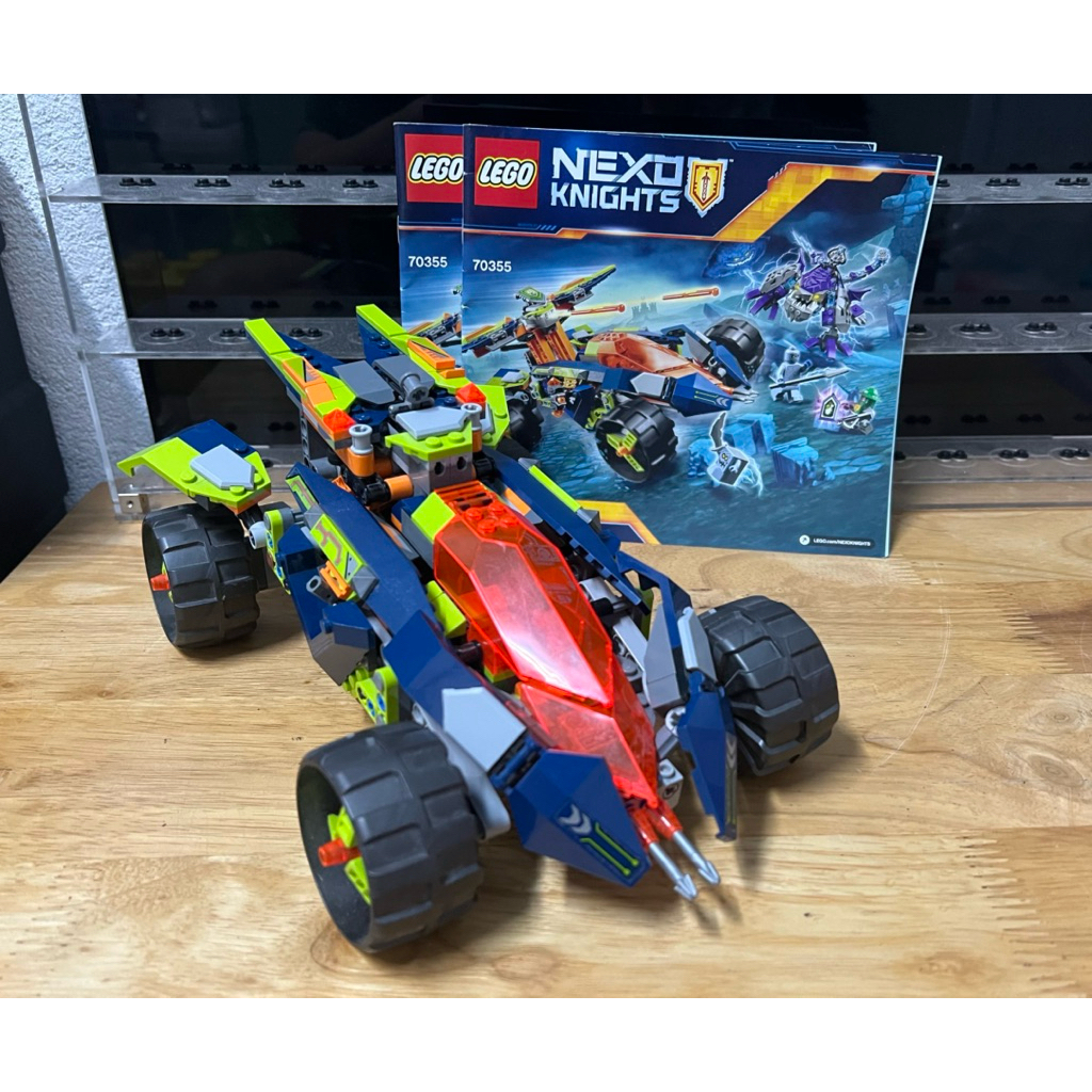 Lego Chính hãng - Lego NEXO KNIGHTS Gạch xe chiến đấu của Aaron Fox