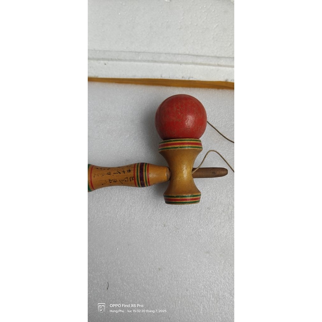đồ chơi truyền thống Nhật Bản Wooden Kendama bằng gỗ cổ điển decor