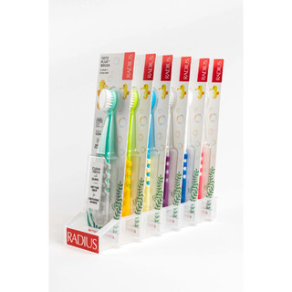Bàn chải đánh răng Radius bé từ 6 tháng - 6y+