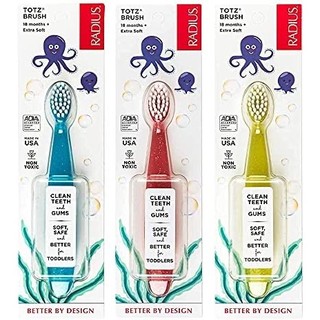 Bàn chải đánh răng Radius bé từ 6 tháng - 6y+