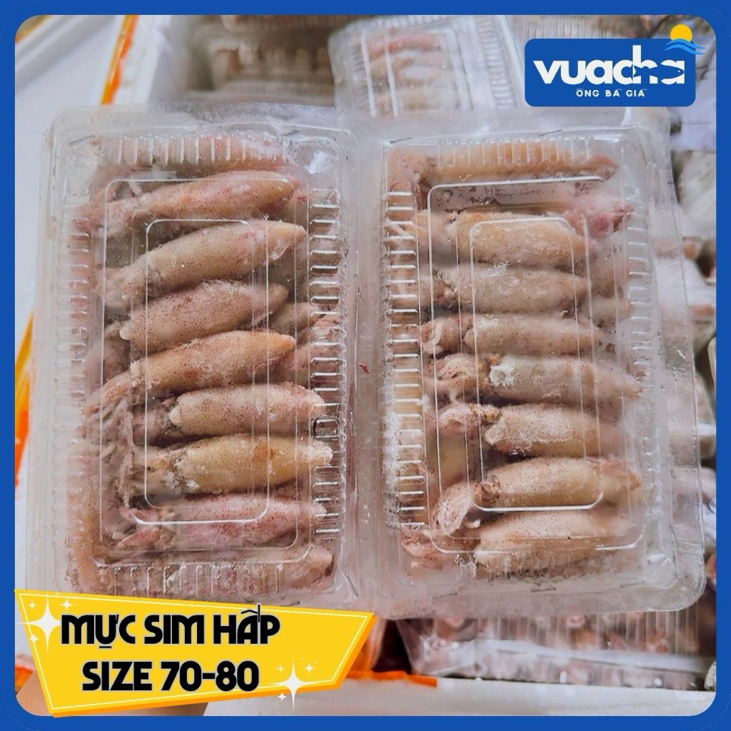 [Hoả tốc HCM] Mực Sim Hấp thuyền