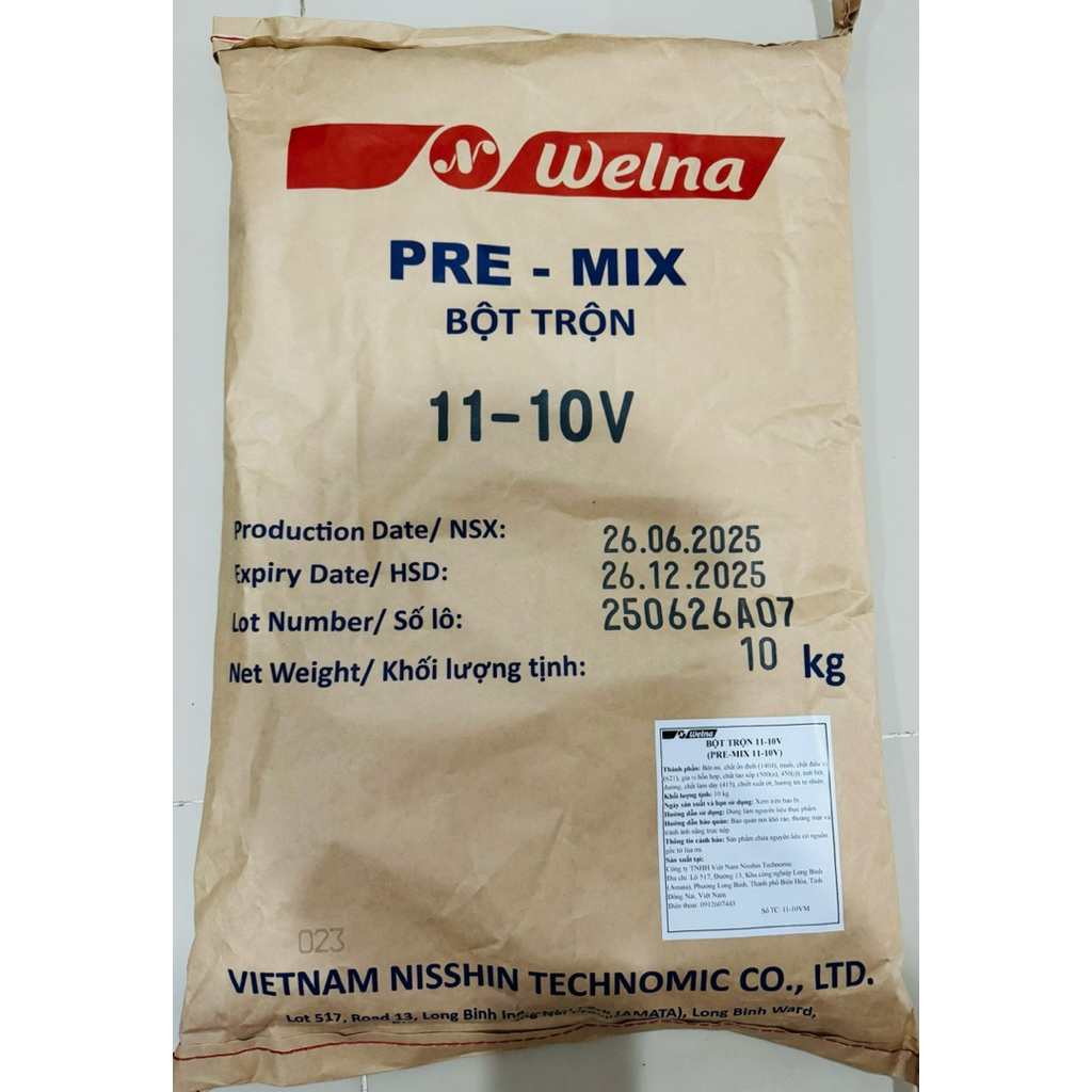 Bột chiên gà rán KFC Premium bao 10kg - Nissin Technomic