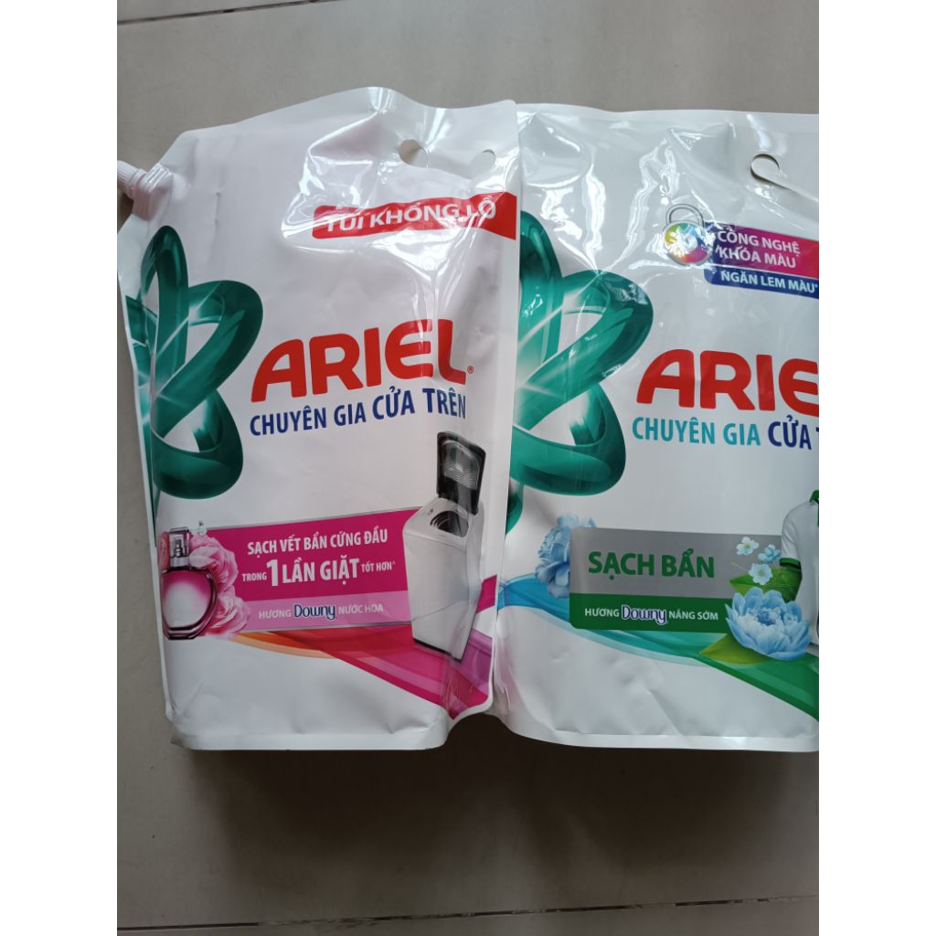 Nước giặt Ariel CỬA TRÊN túi 4,1kg