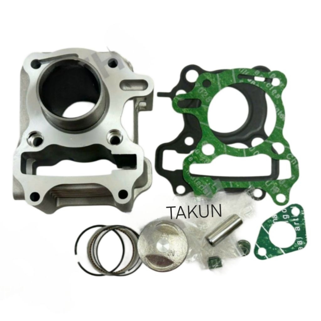 Bộ lòng, nòng hơi xi lanh xe SYM ELITE 50.... luôn piston bạc