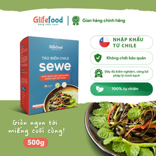Tảo Xoắn Chile Glifefood | Hộp/túi 500g | Nhập khẩu trực tiếp từ Chile | Giòn Ngon, Giàu Dinh Dưỡng