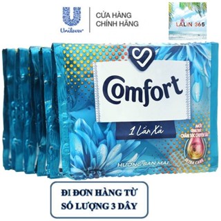 Dây 10 gói nước xả vải Comfort thơm lâu, mềm vải (đi đơn hàng từ số lượng 3 dây)