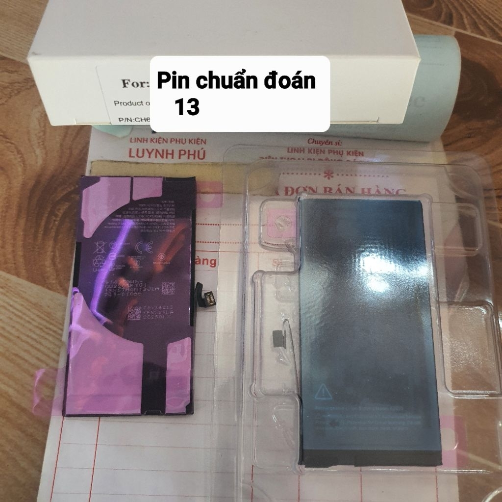 Pin 13 13 pr0 13 prm bao test hoàn trả